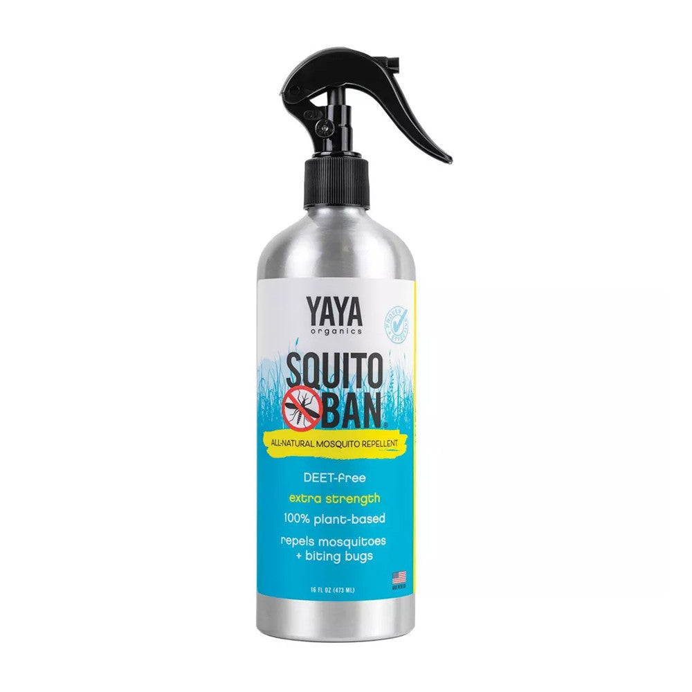 Yaya Organics Squito Ban Mosquito Repellent, 16 Oz